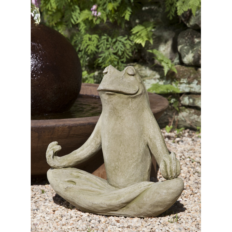 Campania International, Inc Totally Zen Frog Statue & Reviews Wayfair